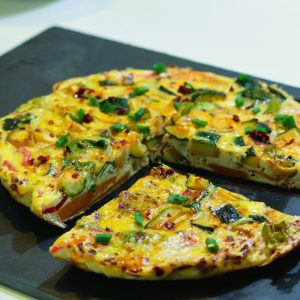 Island Frittata (Serves 4)