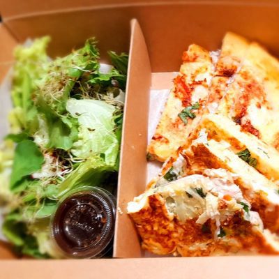 Pork and Cabbage Pancake